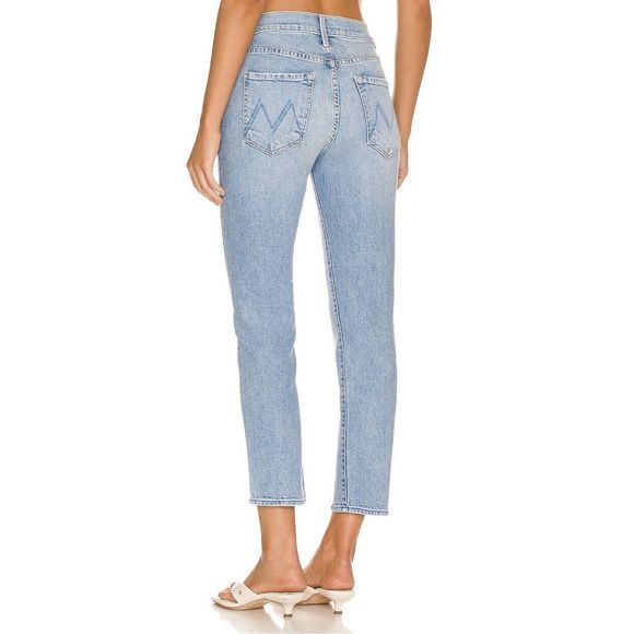 MOTHER The Scrapper Ankle Jeans in Camera Obscura Women’s Size 28 - Picture 4 of 8